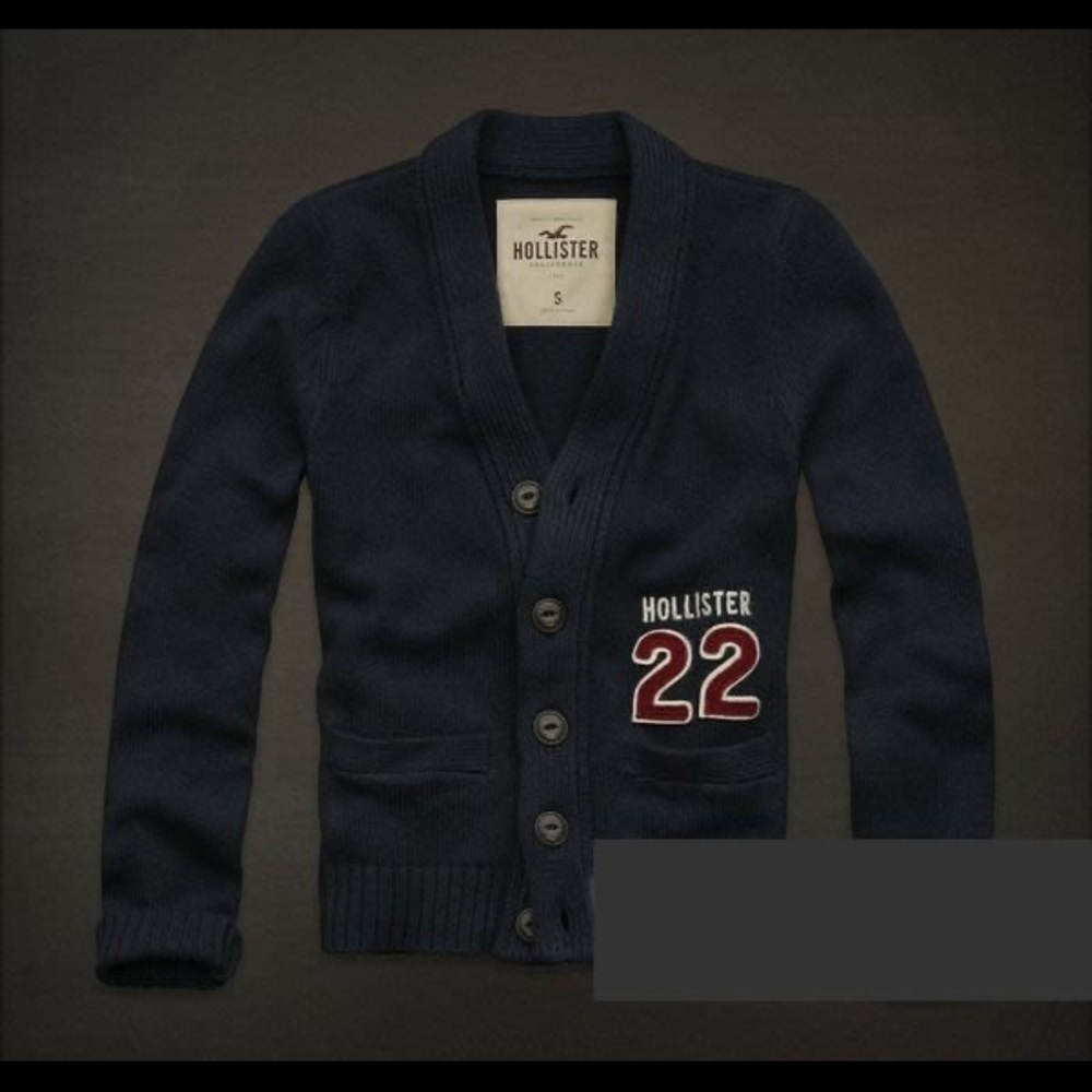NWT Hollister HCO classic logo cardigan sweaters